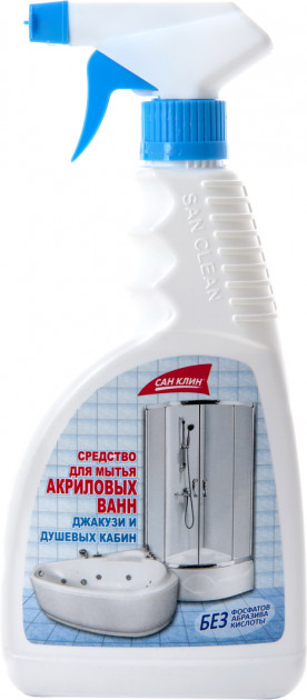 Засіб для чищення ванної кімнати SAN CLEAN , 0,5 л